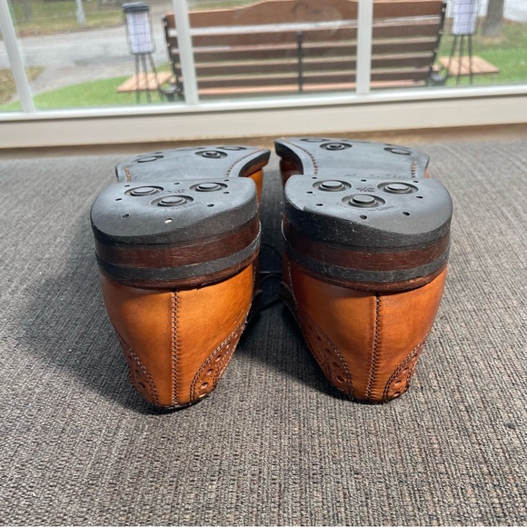 Allen Edmonds Strand Walnut Dainite 9.5 3E EEE Wide - Picture 6 of 8